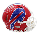 Jim Kelly Signed Buffalo Bills Speed Authentic Throwback 1987-2001 NFL Helmet