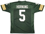 PACKERS PAUL HORNUNG AUTOGRAPHED SIGNED GREEN JERSEY "HOF 86" BECKETT QR 211728