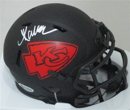 Chiefs Hall of Famer MARCUS ALLEN Signed Riddell ECLIPSE Mini Helmet AUTO - JSA