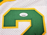 SEATTLE SUPERSONICS GARY PAYTON AUTOGRAPHED WHITE JERSEY "THE GLOVE" JSA 215727