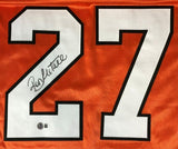 Ron Hextall Signed Philadelphia Flyers Jersey Beckett/1st Goalie to Score a Goal