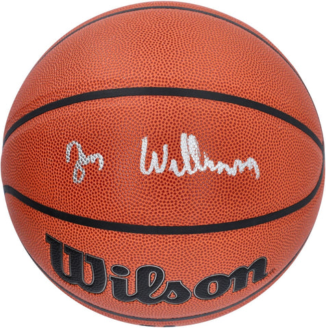 Zion Williamson New Orleans Pelicans Signed Wilson Rep Basketball-Siliver Ink
