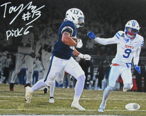 Tony Rojas Autographed/Inscribed 8x10 Photo Penn State JSA 195656