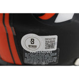 John Elway Autographed Denver Broncos Black Mini Helmet Beckett Witness 50203