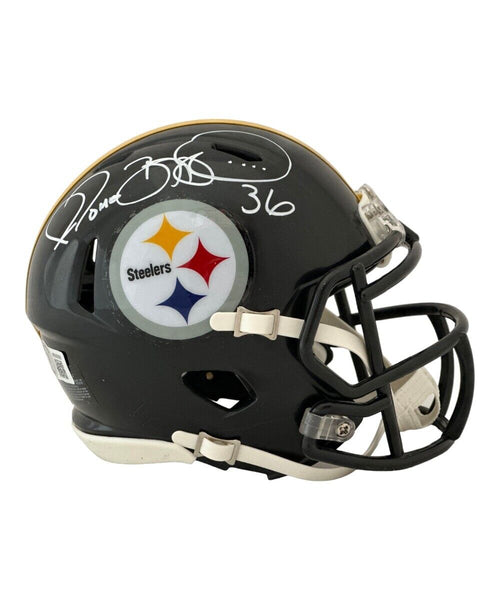 Jerome Bettis Signed Pittsburgh Steelers Spd Mini Helmet Beckett 42082