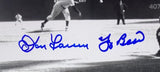 Don Larsen Yogi Berra Signed Framed 8x10 Yankees 1956 WS Perfect Game Photo PSA