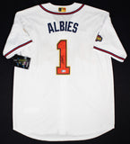 Ozzie Albies Signed Atlanta Braves Jersey (Beckett) 2019 World Champion 2nd Base