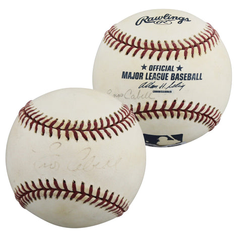 Astros Enos Cabell Authentic Signed Allen Selig OML Baseball BAS #BU64325