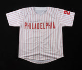 John Kruk Signed Philidelphia Phillies Jersey (Beckett) 3xAll Star 1st Base