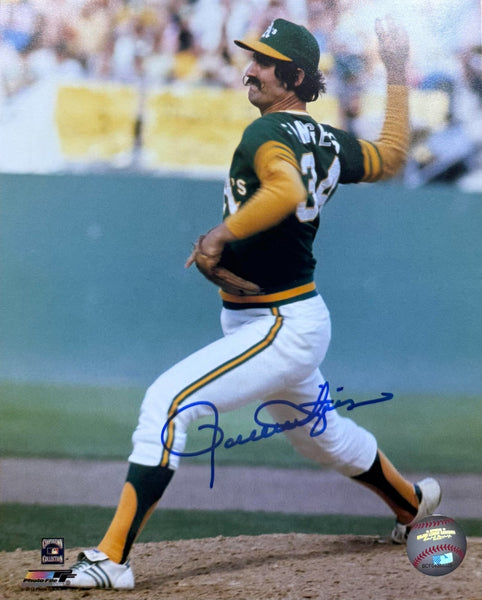 ROLLIE FINGERS Signed 8x10 Photo #4 - Oakland Athletics Hall of Famer - AUTO