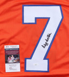 Craig Morton Signed Broncos Jersey (JSA COA) Orange Crush Starting Q.B. 1979