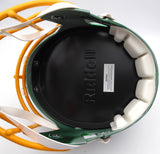 Jordan Love Autographed Flash Green Full Size Helmet Packers Beckett QR #W466733