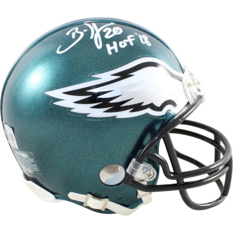 Brian Dawkins Signed Philadelphia Eagles Mini Helmet HOF Beckett Witness 58584