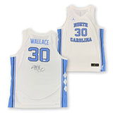 Rasheed Wallace Autographed UNC North Carolina Tar Heels Jordan Jersey Beckett