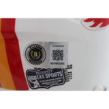 Rob Gronkowski Autographed Tampa Bay Buccaneers Mini Helmet TB Beckett WIT 58342