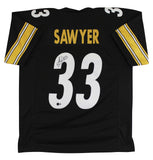 Jack Sawyer Authentic Signed Black Pro Style Jersey Autographed BAS Witnessed