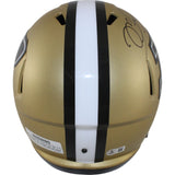 Mike Alstott Signed Purdue Boilermakers F/S Helmet Boiler Up Beckett 50171