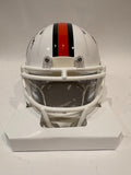 Jonah Elliss Autographed Denver Broncos Snowcapped Mini Helmet -- BAS COA