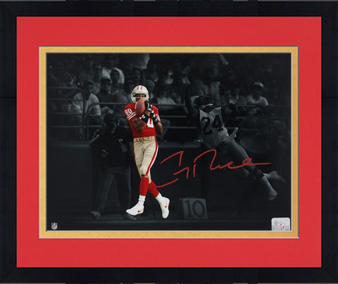 Autographed Jerry Rice 49ers 11x14 Photo Fanatics Authentic COA Item#13446461