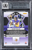Vikings Adam Thielen Signed 2022 Panini Mosaic #130 Card Auto 10! BAS Slabbed