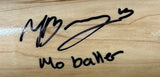 Moises Ballesteros Cubs Signed Tan Louisville Slugger Baseball Bat Mo Baller BAS
