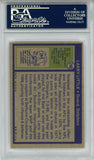 Larry Little Autographed 1972 Topps #240 Trading Card HOF PSA Slab 43622