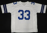 Dallas Cowboys Tony Dorsett Autographed Signed White Jersey JSA #WA386050