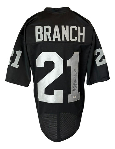 Cliff Branch Signed Oakland Raiders Jersey (PSA) 3xSuper Bowl Champ XI, XV, XVII
