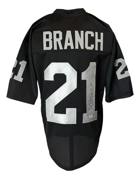 Cliff Branch Signed Oakland Raiders Jersey (PSA) 3xSuper Bowl Champ XI, XV, XVII