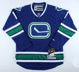 Kirk McLean Signed Vancouver Canucks Reebok NHL Jersey "Captain Kirk" (COJO COA)