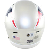 Rob Gronkowski Signed New England Patriots Midi Mid-Size Helmet Beckett W 58336