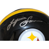Lynn Swann Autographed Pittsburgh Steelers Speed Mini Helmet Beckett 42998
