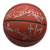 Boston Celtics 8x Signed Basketball Bird, Parish, McHale, Cousy, Conley + More
