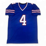 James Cook Autographed SIGNED Jersey - Royal - Beckett Authenticated