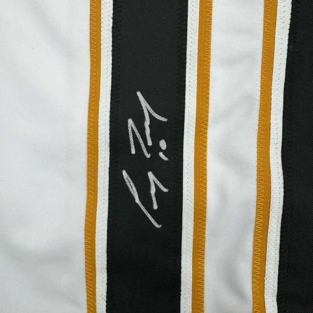 Corey Perry Signature Autographed/Signed Corey Perry Anaheim White Hockey Jersey JSA COA ...