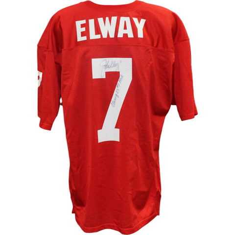 John Elway Signed Stanford Cardinal Wilson sz 48 Jersey 85 #1 Pick Beckett 54980