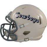 Emmitt Smith Signed Dallas Cowboys Retro Mini Helmet Beckett Witnessed 57536