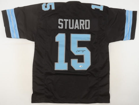 Grant Stuard Signed Detroit Lions Jersey (JSA) Ex Houston Cougar Linebacker