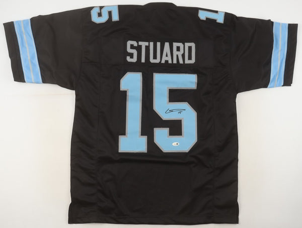 Grant Stuard Signed Detroit Lions Jersey (JSA) Ex Houston Cougar Linebacker