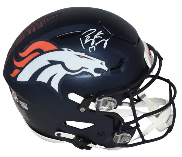 PEYTON MANNING SIGNED DENVER BRONCOS AUTHENTIC SPEEDFLEX HELMET FANATICS