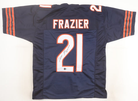 Leslie Frazier Signed Chicago Bears Jersey (Beckett) Super Bowl XX Champion D.B.