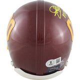 Joe Theismann Signed Washington Football Team Mini Helmet Insc Beckett 49750