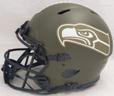 LARGENT & ZORN AUTOGRAPHED SEAHAWKS SALUTE SERVICE FULL SIZE AUTHENTIC HELMET