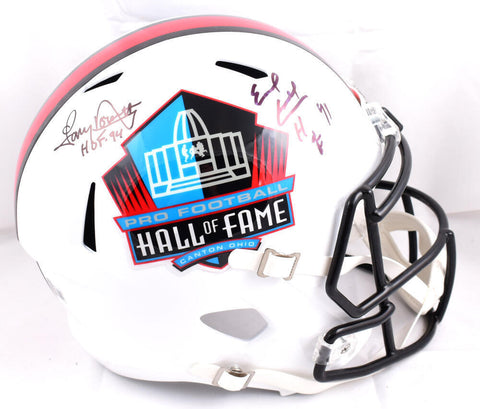 Tony Dorsett Earl Campbell Autographed NFL F/S Speed Helmet w/HOF-Beckett W Holo