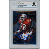 Ray Lewis Autographed 2022 Select Draft Picks #151 Trading Card Beckett 52945