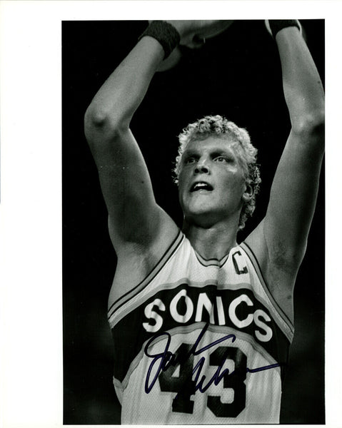 Jack Sikma Autographed Signed 8x10 Photo Seattle Supersonics MCS Holo #70307