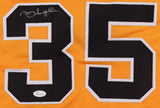 Manny Sanguillen Signed Pirates Jersey (JSA COA) 2xWorld Series Champion Catcher