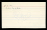 Raiders Ben Davidson Authentic Signed 3x5 Index Card Autographed BAS #BT03588