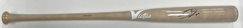Brewers Outfielder JACKSON CHOURIO Signed VICTUS Game Model Bat AUTO - FAN