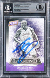 Shaquille O'Neal Signed 2016 National Convention Legends #LEG3 Card BAS Slabbed
